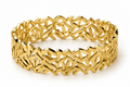 Golden Lattice Bracelet | 18K Gold Plated Steel | JVNXII & CO.
