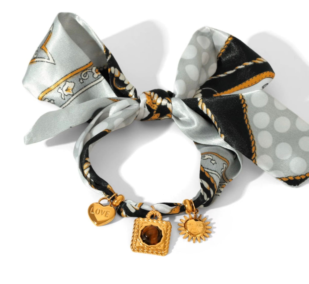 Multi-Charm Necklace/Bracelet Set | 18K Gold Plated Stainless Steel | JVNXII & CO.