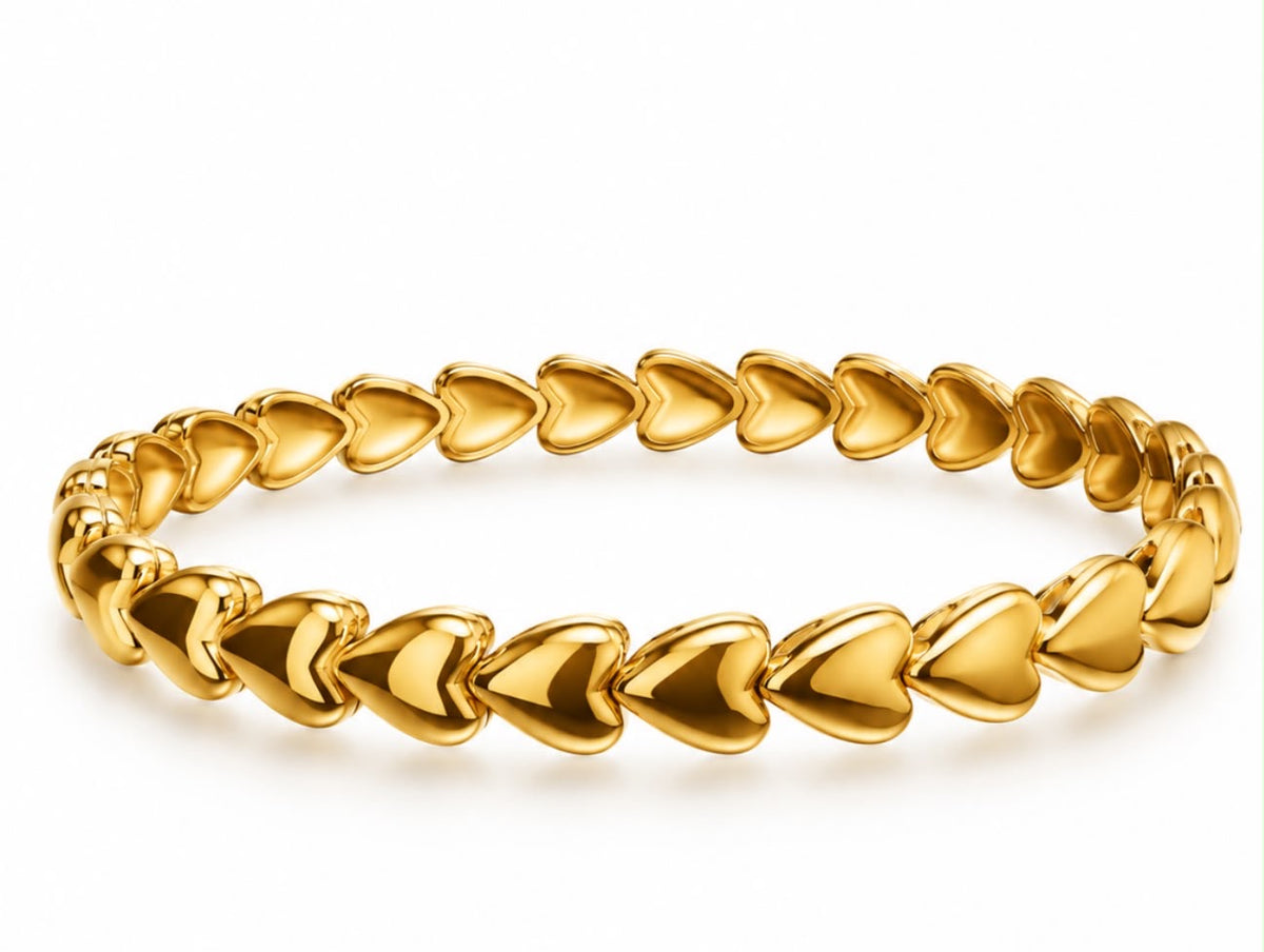 Amorette Heart Bangle | JVNXII & CO.