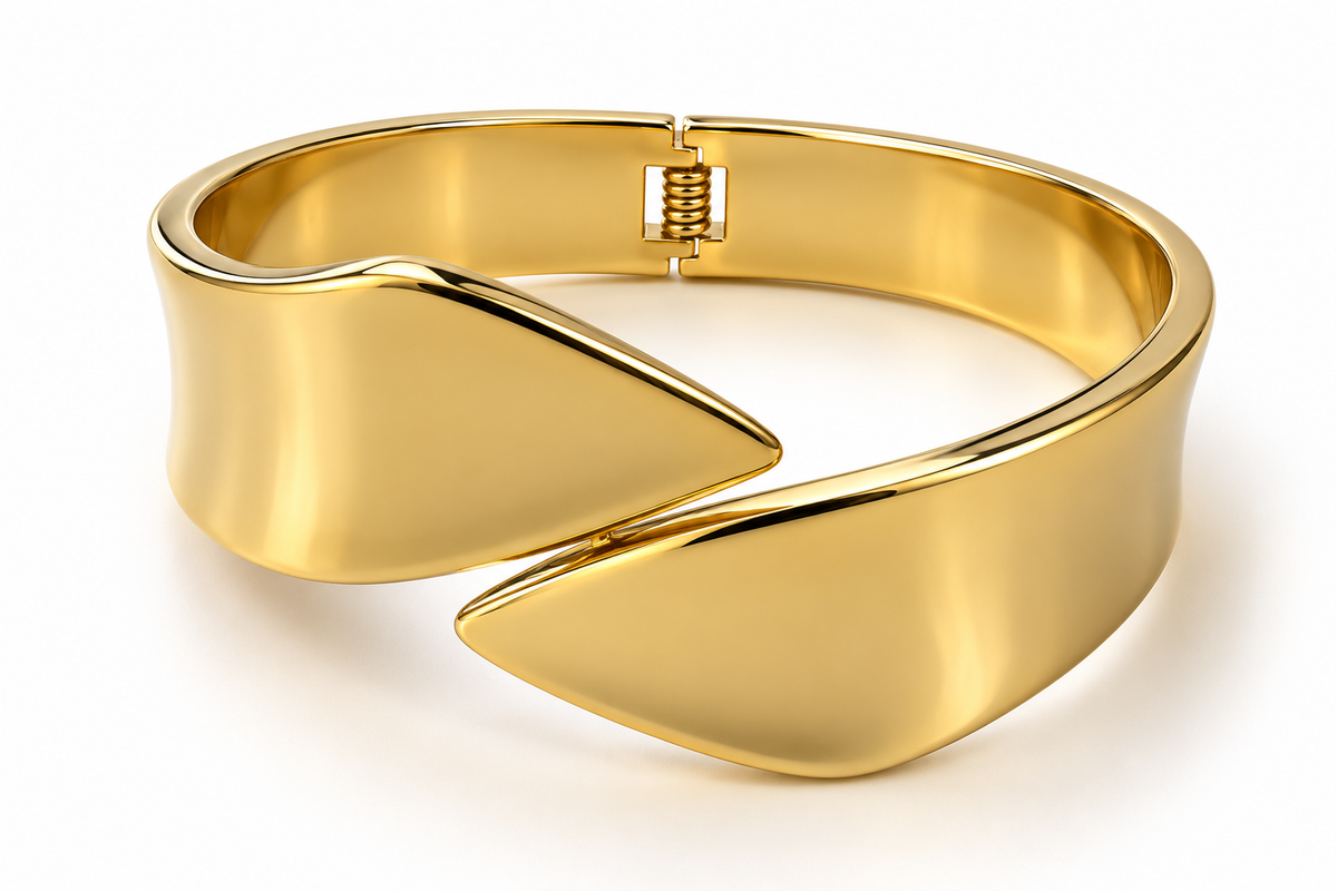 Golden Eclipse Bracelet | 18K Gold Plated Steel | JVNXII & CO.