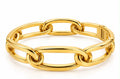 Golden Interlink Bangle | JVNXII & CO.