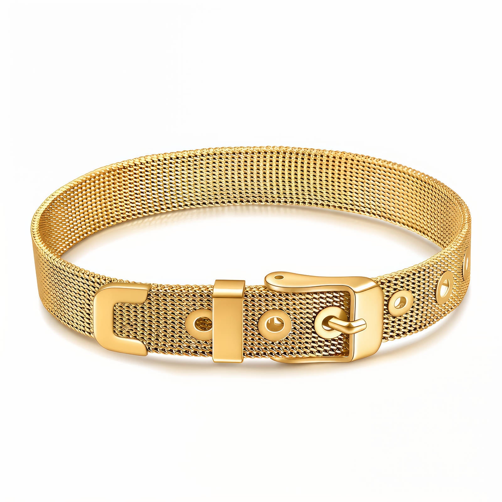 Belt Bracelet | 18K Gold Plated Steel | JVNXII & CO.