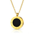 Roman Numerals Empire Pendant | 18K Gold Plated Stainless Steel | JVNXII & CO.