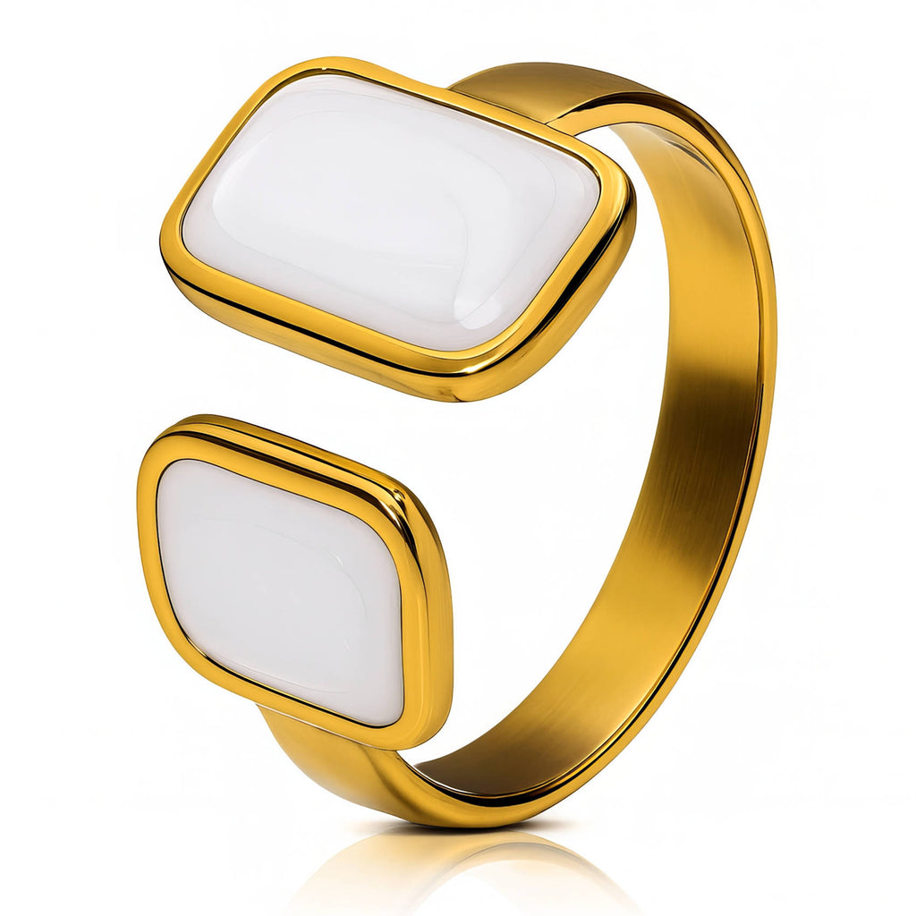 Intensity Finger Ring | 18K PVD Gold Plated Stainless Steel | JVNXII & CO.