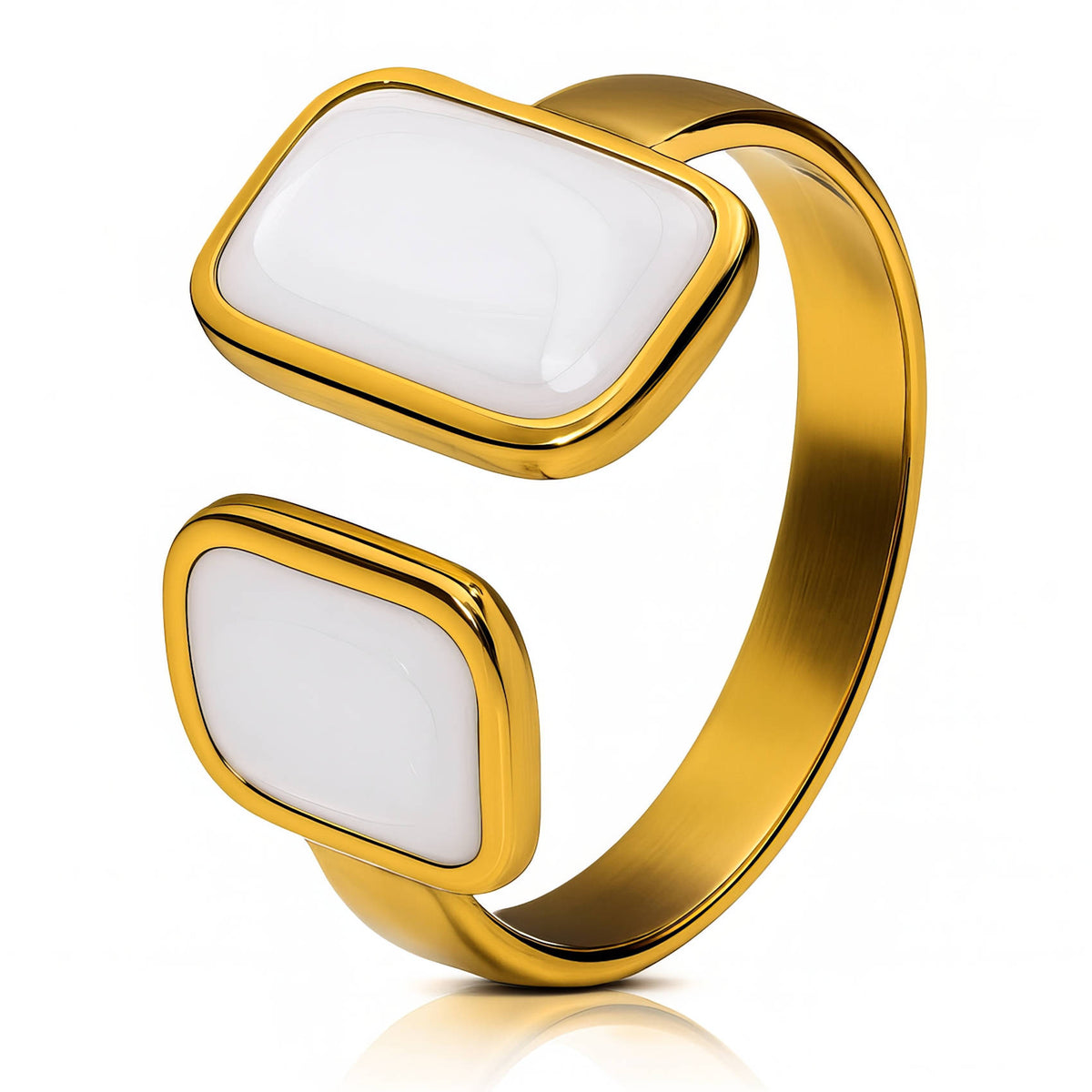 Intensity Finger Ring | 18K PVD Gold Plated Stainless Steel | JVNXII & CO.