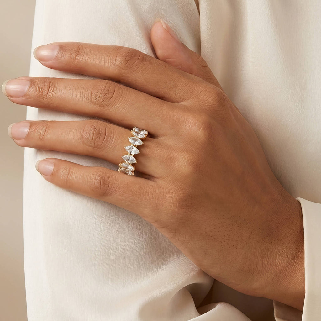 Bold Statement Ring | 18K PVD Gold Plated Stainless Steel | JVNXII & CO.