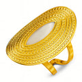 Marquise-Shaped Centre Stone Ring | 18K PVD Gold Plated Stainless Steel | JVNXII & CO.