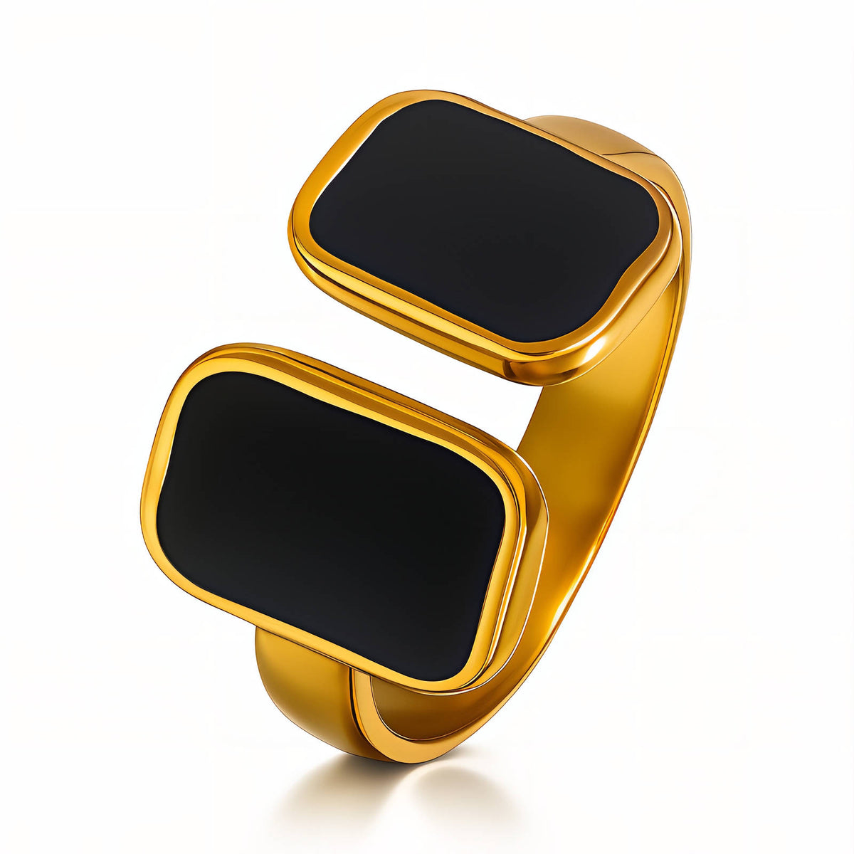 Intensity Finger Ring | 18K PVD Gold Plated Stainless Steel | JVNXII & CO.