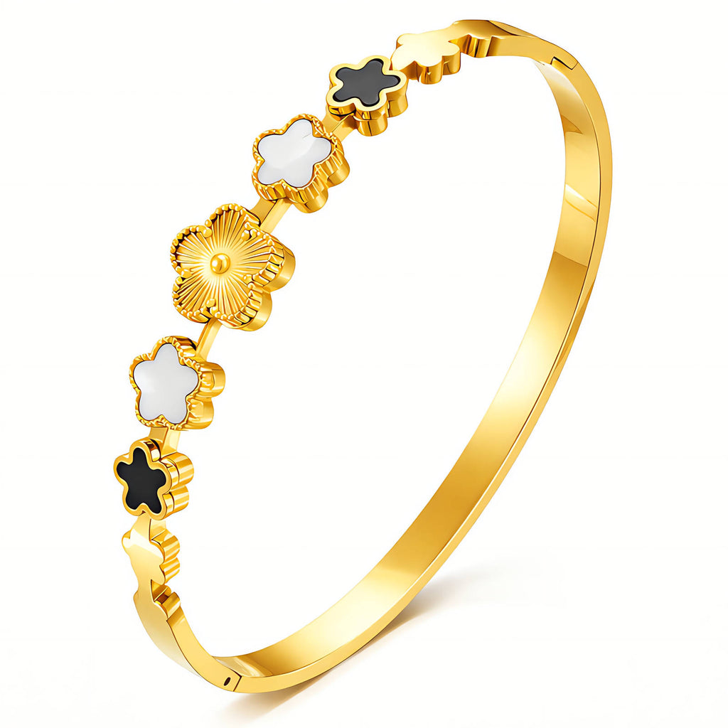 Flower Meadow bracelet | 18K Gold Plated Steel | JVNXII & CO.