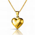 Heart Necklace | 18K Gold Plated Stainless Steel | JVNXII & CO.