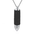 Men Bullet Necklace | 18K Gold Plated Stainless Steel | JVNXII & CO.