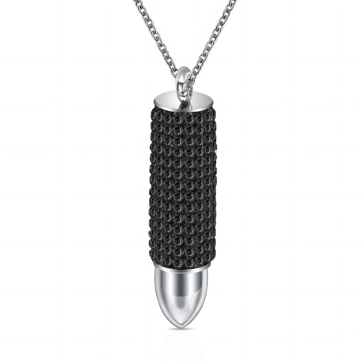 Men Bullet Necklace | 18K Gold Plated Stainless Steel | JVNXII & CO.