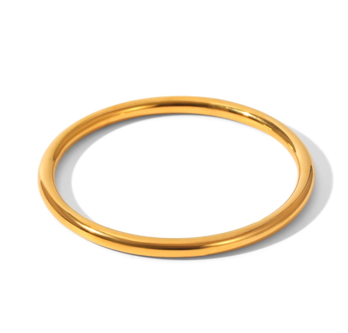 Classic 3 piece Bangles Bracelets | 18K Gold Plated Steel | JVNXII & CO.