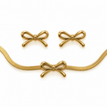 Belle Bow Jewellery Set | 18K Gold Plated Steel | JVNXII & CO.
