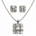 Silver Lumière Jewellery Set | Stainless Steel | JVNXII & CO.
