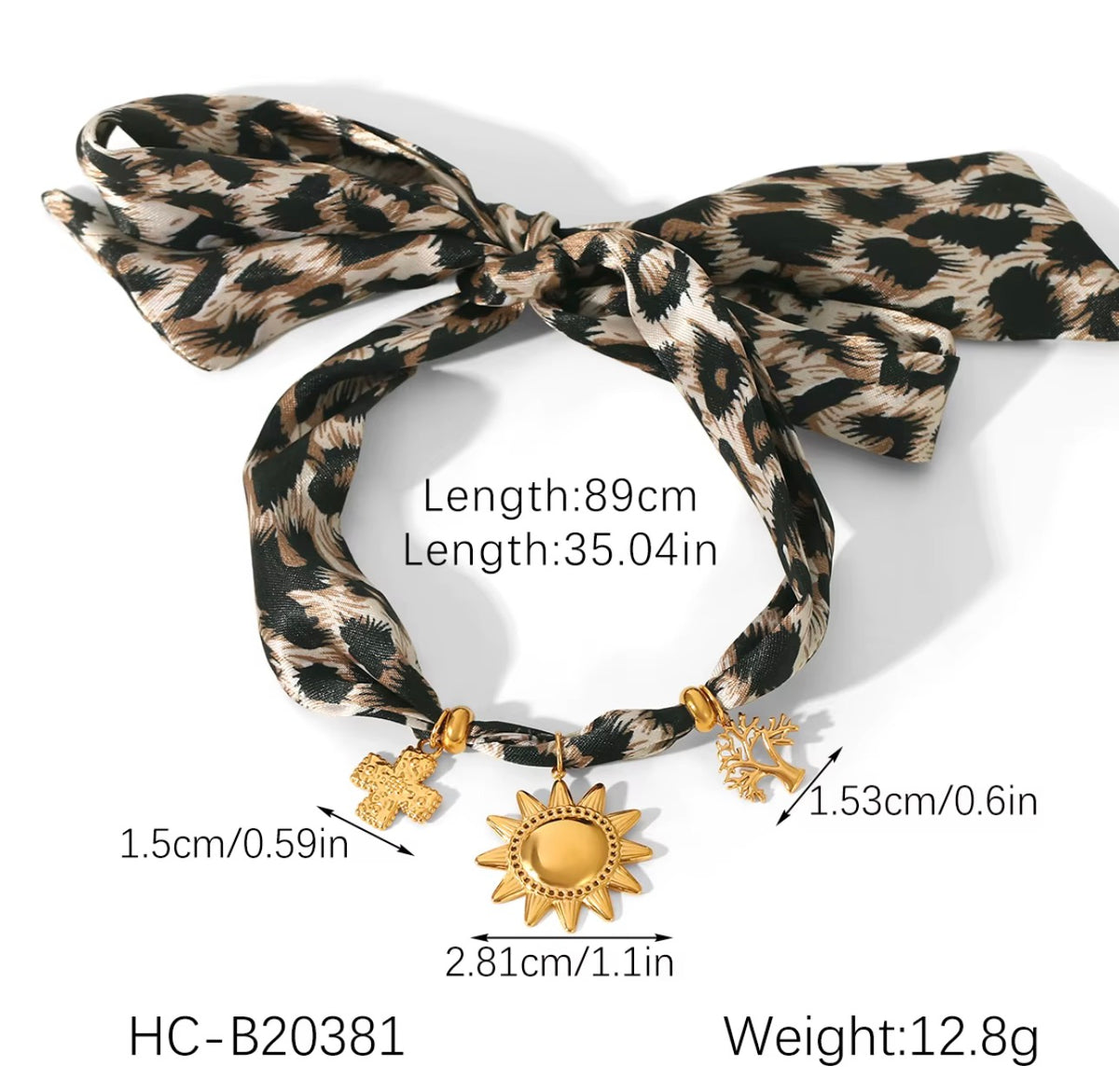 Multi-Charm Necklace/Bracelet Set | 18K Gold Plated Stainless Steel | JVNXII & CO.
