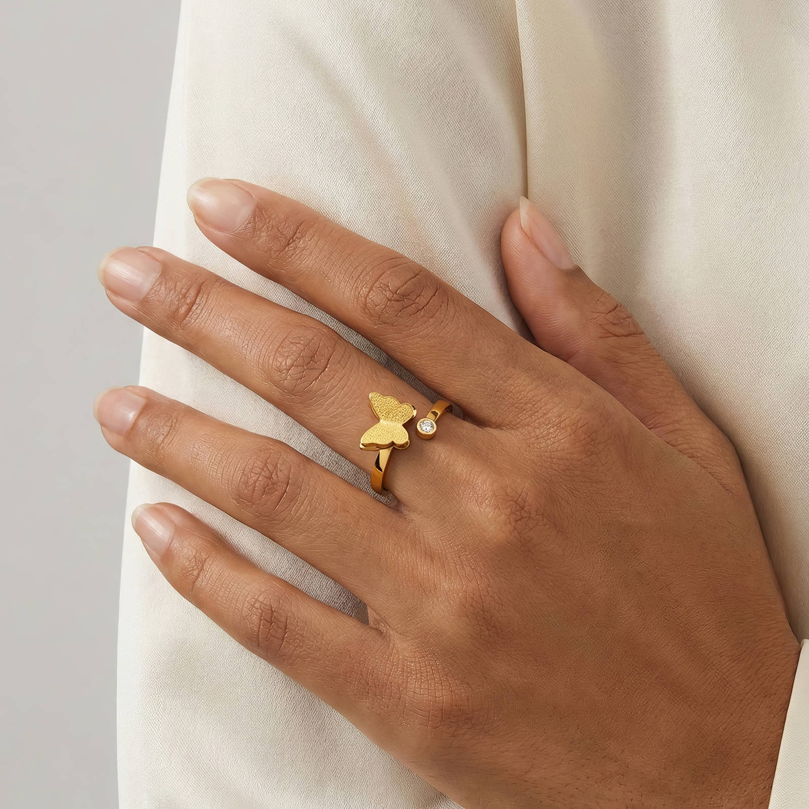 Bow Ring | 18K Gold Plated Steel | JVNXII & Co.