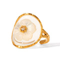 Brigitte Floral Ring | 18K Gold Plated Stainless Steel | JVNXII & CO.
